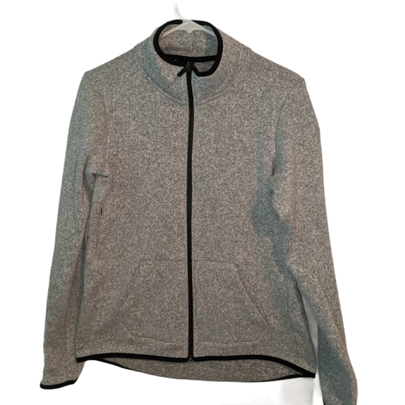 Nike Jackets & Blazers - Nike Tech Track Jacket Gray Fleece Thumbholes HiLo